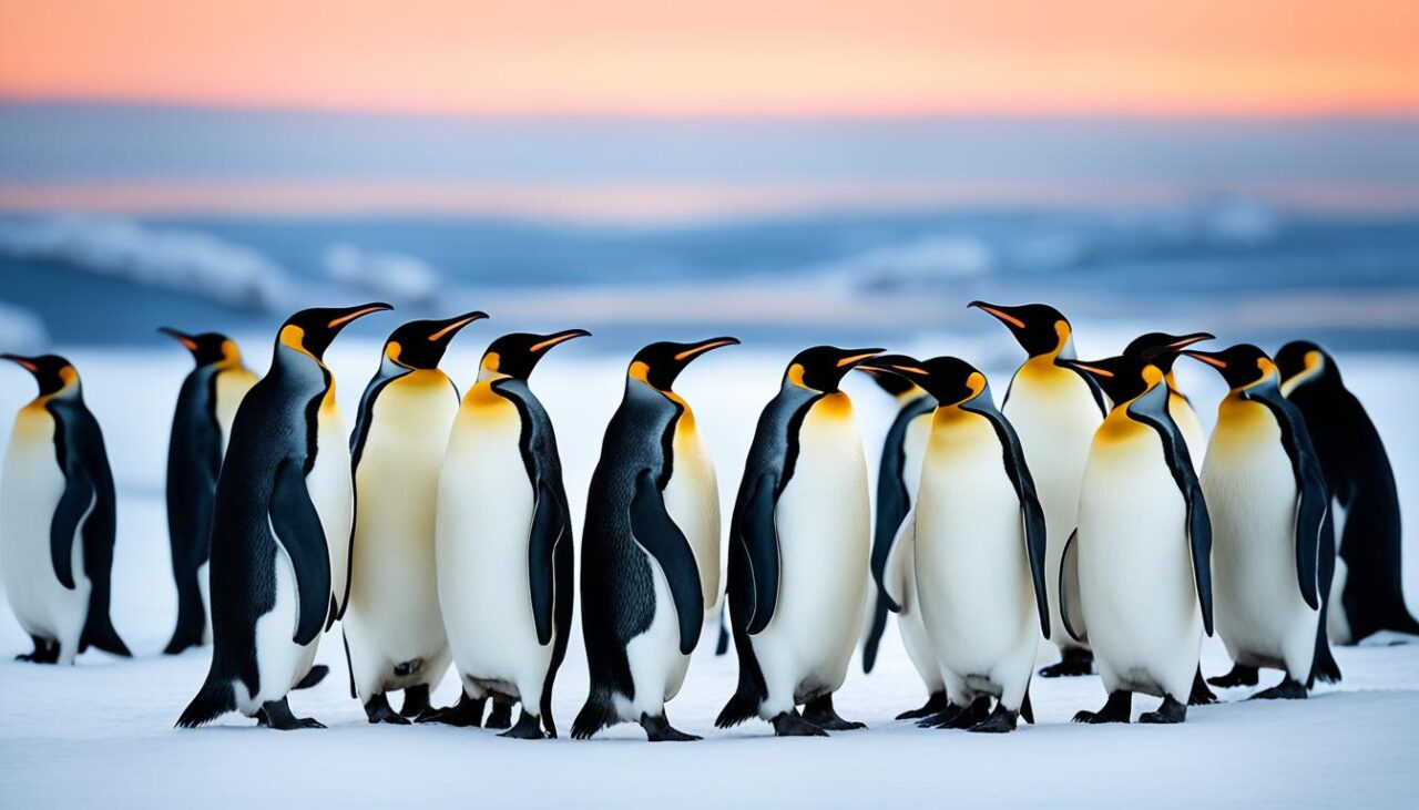 Antarctic Penguin Habitat